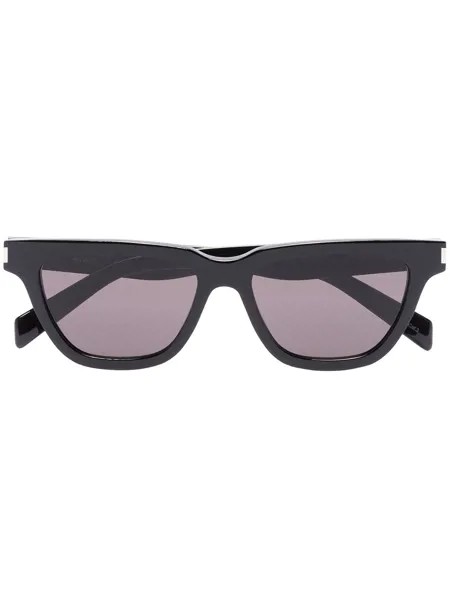 Saint Laurent Eyewear солнцезащитные очки Sulpice в прямоугольной оправе