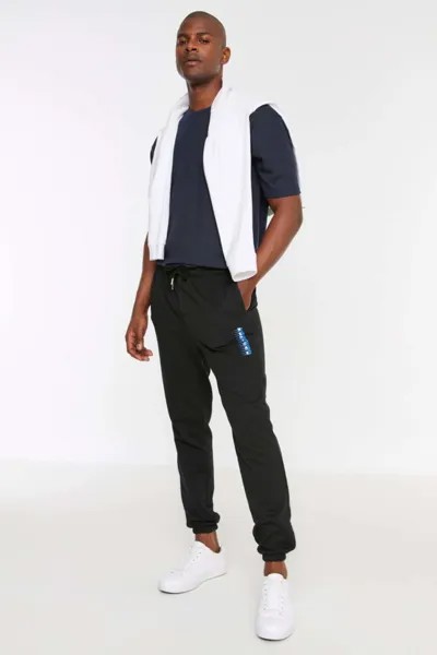 Спортивные брюки мужские Trendyol TMNSS22EA0147 черные XL