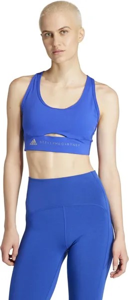 Пуловер Adidas Truestrength Medium Support Bra IJ0559, цвет Mystery Ink