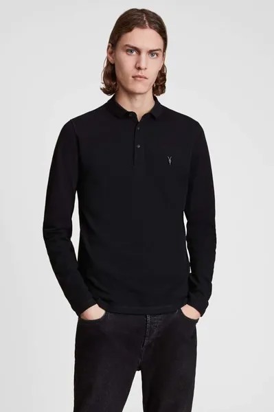 REFORM LS Лонгслив с длинным рукавом AllSaints, черный