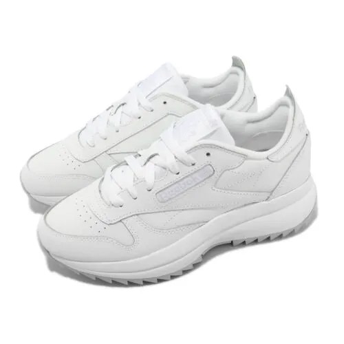 Reebok Classic Leather SP Extra White Lilac Женские повседневные туфли на платформе HQ7196
