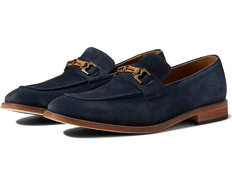 Лоферы Bruno Magli Antonio, цвет Navy Suede