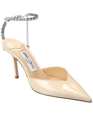 Женские патентованные туфли Jimmy Choo Saeda 85