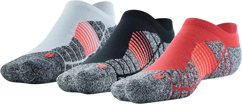 Мужские носки без выступлений Under Armour Elevated+ Performance — 3 шт., красный