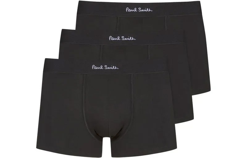 Мужские трусы Paul Smith, 3 шт. (черный)
