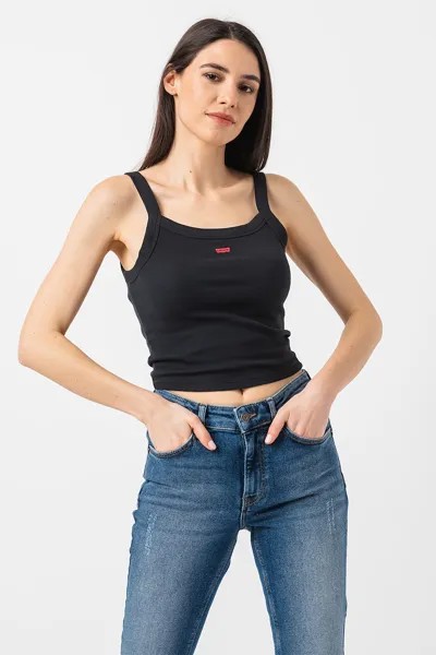 Укороченный топ Essential Body Levi'S, черный