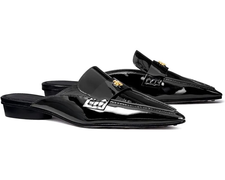 Лоферы Tory Burch Pointed Backless Loafer, цвет Perfect Black
