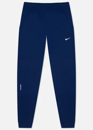 Мужские брюки Nike x Drake NOCTA NRG AU Fleece Essential, цвет синий, размер L