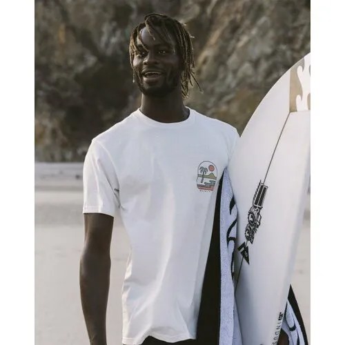 Футболка BILLABONG, размер M, белый