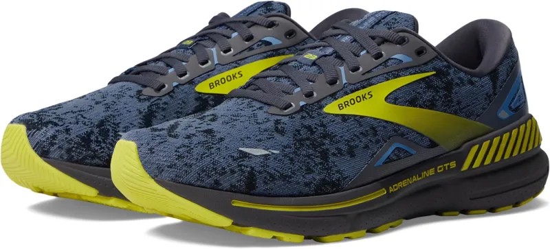 Кроссовки Adrenaline GTS 23 Brooks, цвет Nine Iron/Folkstone/Sulphur