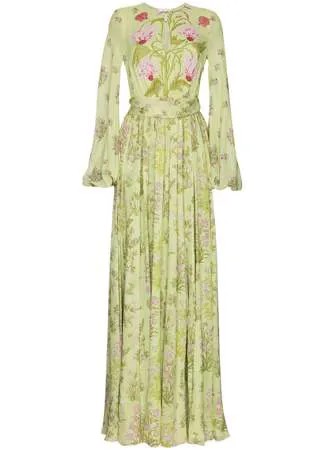 Giambattista Valli платье макси с цветочным принтом