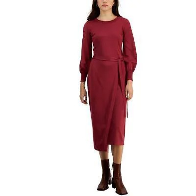 Женское платье-свитер с поясом и длинными рукавами Taylor Petites BHFO 1494