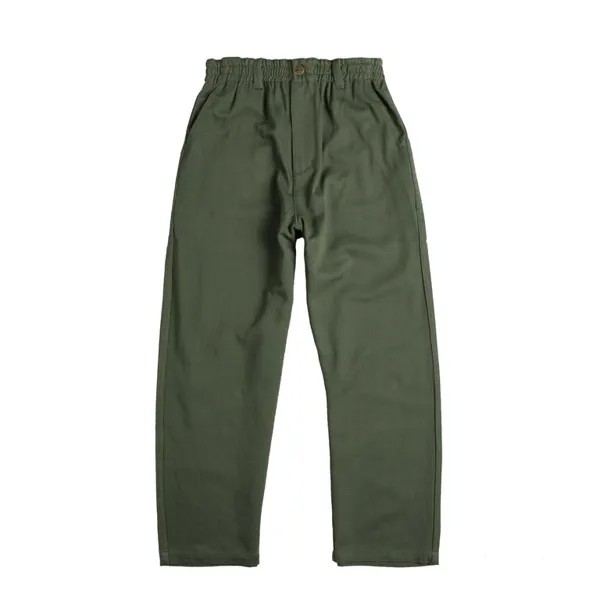 Брюки Wide Leg Pants Butter Goods, цвет dark sage