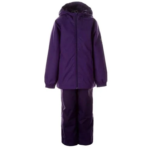 Детский комплект куртка и брюки HUPPA REX, лилoвый/тёмно-лилoвый 70153, размер 92