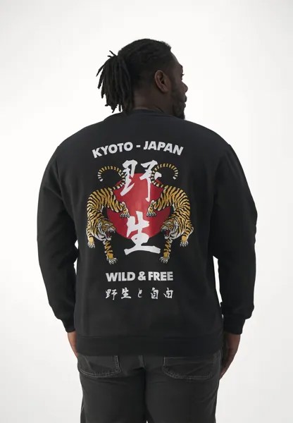Толстовка JORKYOTO CREW Jack & Jones, цвет black