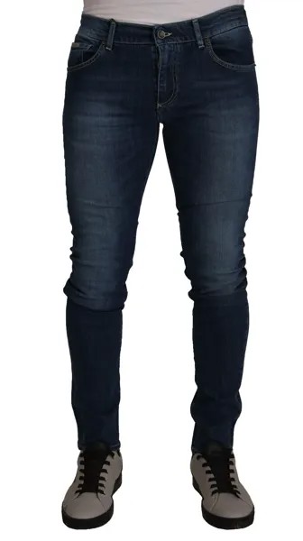 DOLCE - GABBANA Джинсы Синие узкие хлопковые брюки стрейч IT44 / W30 Рекомендуемая розничная цена 600 долларов США