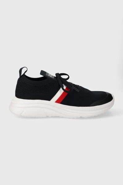 Кроссовки MODERN RUNNER KNIT STRIPES ESS Tommy Hilfiger, темно-синий