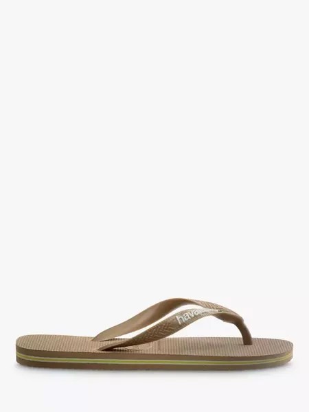 Шлепанцы Havaianas Brazil Flag, золотой