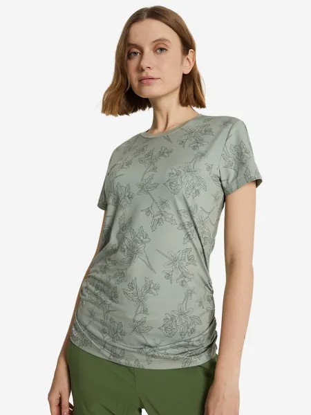 Футболка женская Columbia Leslie Falls Short Sleeve, Зеленый