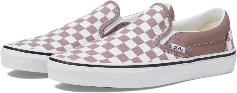 Кроссовки Classic Slip-On Vans, цвет Color Theory Checkerboard Antler