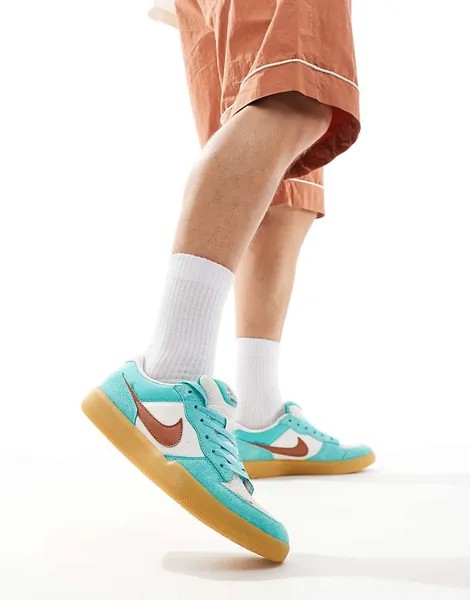 Nike SB – Force 58 – зелено-красная спортивная обувь