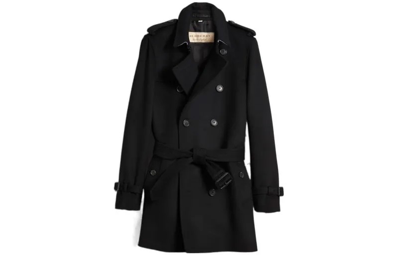 Мужской тренч Burberry, цвет Black