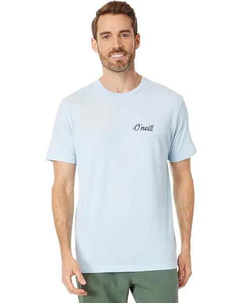 Футболка O'Neill Fronds Short Sleeve Tee, цвет Blue Heather