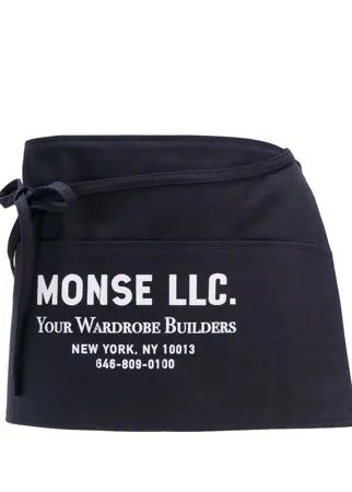 Monse поясная сумка с принтом