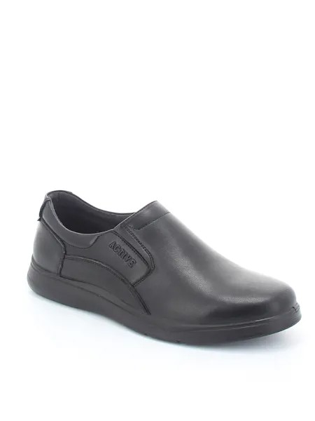 Туфли Baden мужские демисезонные, размер 43, цвет черный, артикул ZN021-011