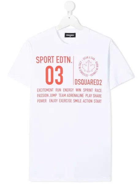 Dsquared2 Kids футболка с логотипом