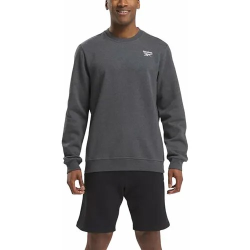 Свитшот Reebok Identity Small Logo Fleece Crew Sweatshirt, размер XL, , серый