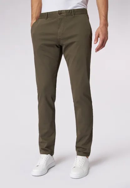 Брюки чинос Roy Robson hose im Slim Fit, зеленый