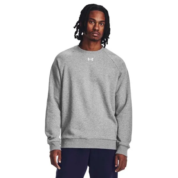 Толстовка Under Armour Rival Fleece Crew, серый