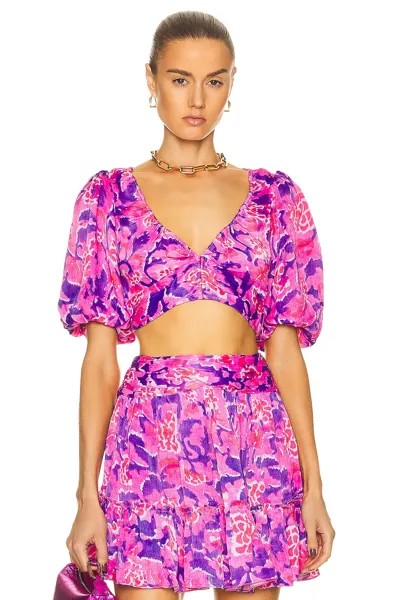 Топ Rococo Sand Lei, цвет Bubblegum Pink & Purple
