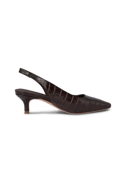 Туфли MAXINE CROCO Shoe The Bear, коричневый