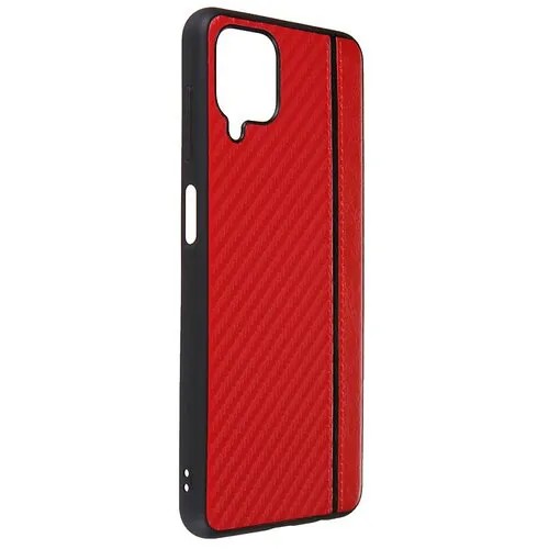 Чехол G-Case для Samsung Galaxy A12 SM-A125F / M12 SM-M127F Carbon Red GG-1386