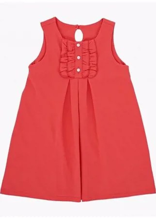 Платье Mini Maxi, размер 104, оранжевый, коралловый