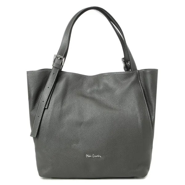 Сумка женская Pierre Cardin 1909 темно-серый, 30х44х10 см