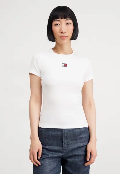 Футболка с принтом Tommy Jeans, белый