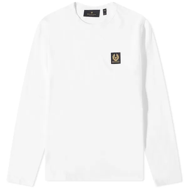 Футболка Belstaff Long Sleeve Patch Logo Tee