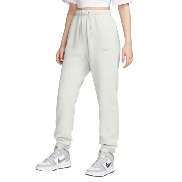 Джоггеры Nike Sportswear Plush Women's, серовато-белый