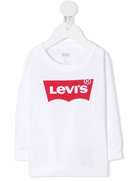 Levi's Kids футболка с логотипом