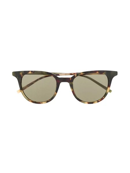 DKNY затемненные солнцезащитные очки с камуфляжным принтом