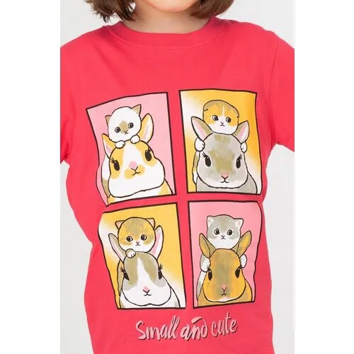 Футболка BONITO KIDS, размер 104, фуксия