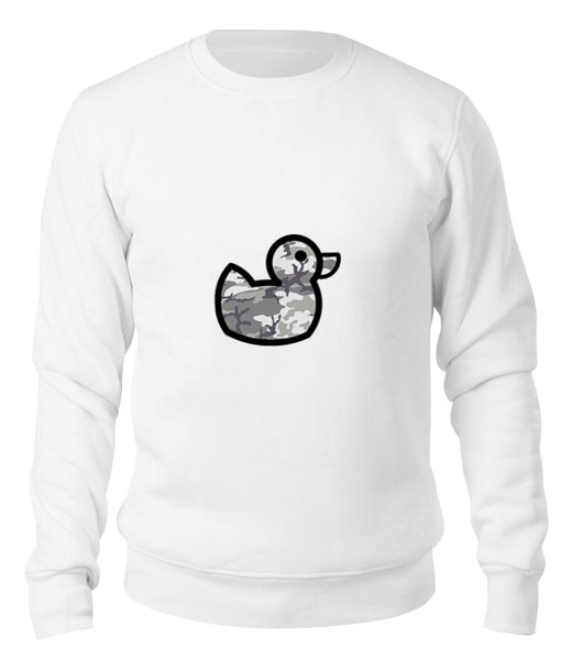 Свитшот унисекс Printio no kidding! t-shirt белый S