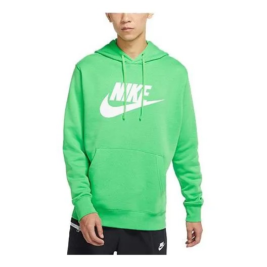 Толстовка Nike Sportswear Club Fleece Large Logo Printing Grass Green, мультиколор