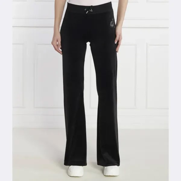 Расклешенные спортивные брюки Juicy Couture, черный