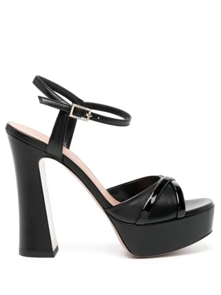 Malone Souliers босоножки на платформе, черный