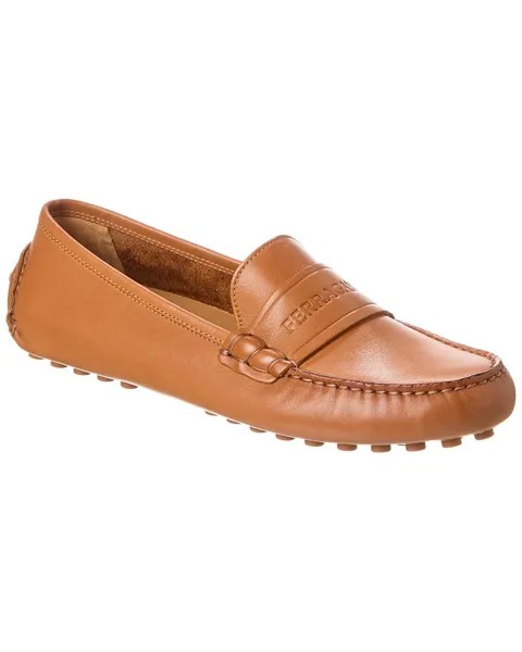 Кожаные лоферы Ferragamo Iside Salvatore Ferragamo, коричневый