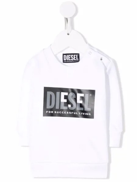 Diesel Kids толстовка с логотипом